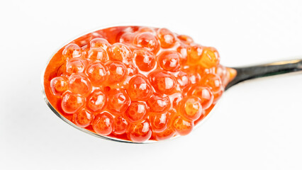 Fresh red sturgeon caviar from Russia