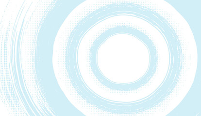 Circular Brush Strokes Blue and White Rings Halftone Dots Backgrounds Abstract Graphic Element for Creative Projects in Design Templates 163 characters
