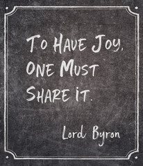 have joy Byron