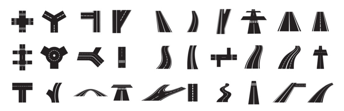 Collection of Roads and Crossroads