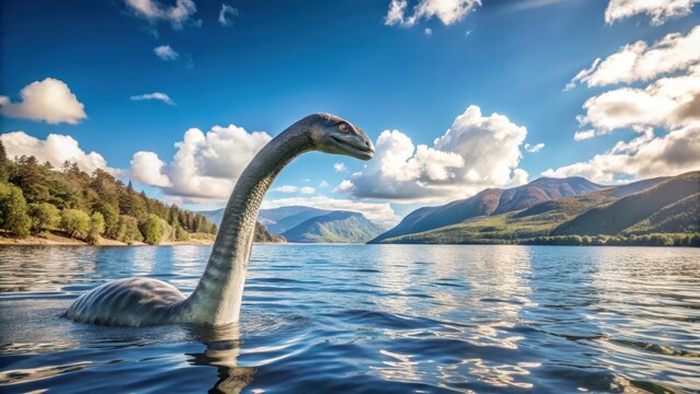The legendary Loch Ness Monster stirs in Scotlands mysterious depths
