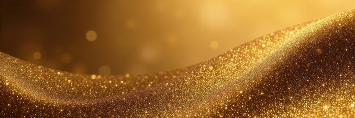 Golden metallic gradient, smooth texture Elegant design background , background, modern
