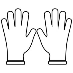 Protective Gloves Outline