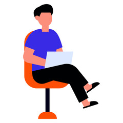 Remote Work Illustration