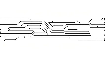 Circuit board pattern lines