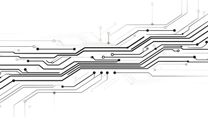 Abstract circuit board pattern