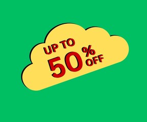 UP TO 50% OFF, PERCENT LOGO, PERECENT ICON, PECENT DESIGN. DISCOUNT OFFER, DISCOUNT LOGO, DISCOUNT ICON. 50% LOGO, 50% ICON, 50% DESGIN LOGO ICON, 50% LOGO