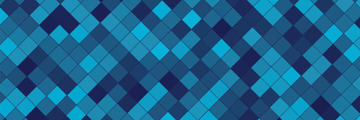 Light BLUE vector layout with lines, rectangles. New abstract illustration with rectangular shapes. Best design for your ad, poster, banner.