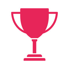 Pink Trophy Icon