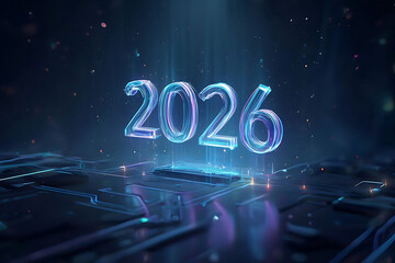 2026 Futuristic Hologram Projection