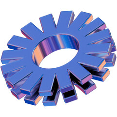 3D Cylinder Abstract