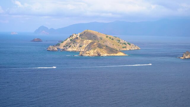 view of the coast labuan bajo