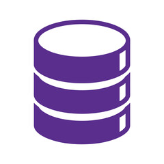 Purple Database Icon