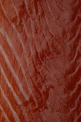 Salmon cut texture close up art