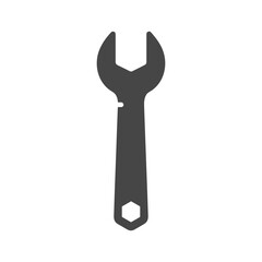 Adjustable wrench icon