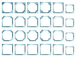 丸、四角角F1、5水色