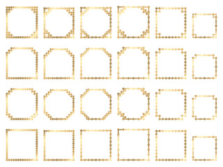丸、四角角F1、7白金