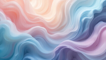 Soft pastel abstract background, smooth texture, calm aesthetic, 4K