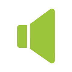 Green speaker icon