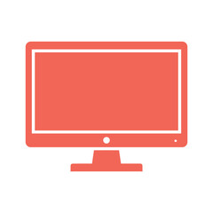 Computer monitor icon