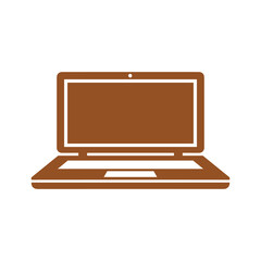 Laptop computer icon