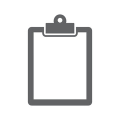 Clipboard icon simple design