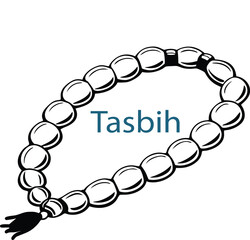 Obraz premium tasbih.eps(prayer beads)