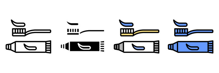 medical and health care Icon Set Multiple Style Collection. Stethoscope, Heartbeat, Pill, Ambulance, Syringe, Thermometer, Bandage, Microscope, DNA, Hospital Bed, Doctor Hat, Nurse, Dental Mirror, Bra