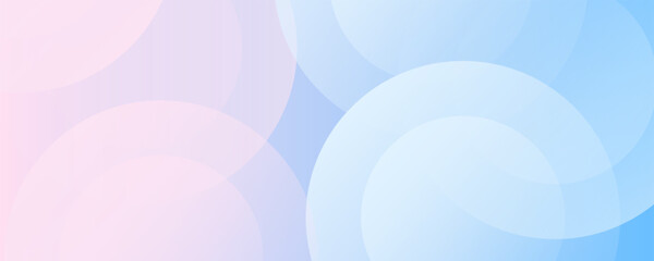 abstract background .blue and pink gradation. circle effect style. modern minimalist.eps 10