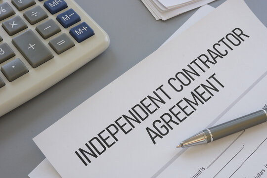 Independent Contractor Agreement as Legal Contract Defining Scope of Work, Payment Terms, Rights and Responsibilities Between Company and Freelance Professional