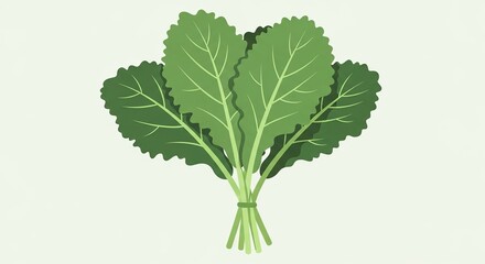 Naklejka premium bunch of parsley