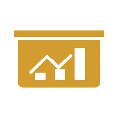 Folder with graph and chart