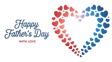 Celebrating father's day with love