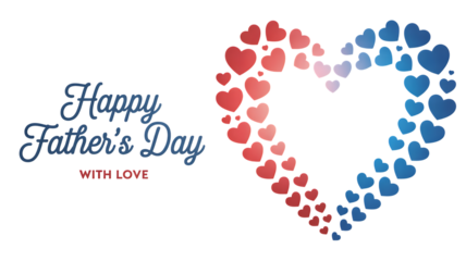 Celebrating father's day with love