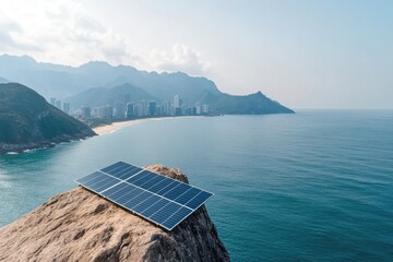 Green energy concept with smart grid and eco-friendly infrastructure in Islamic urban area