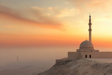 Calligraphy art representing the oneness of God in Islamic tradition