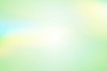中央が光るパステルカラーのぼかしテクスチャ背景　緑 