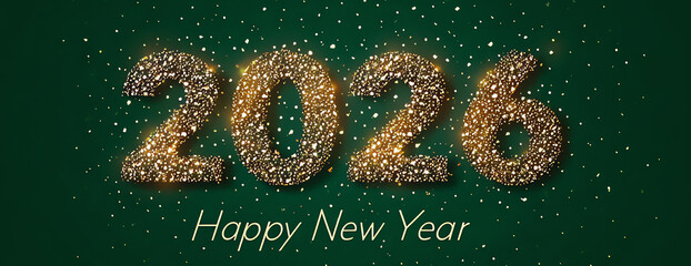 2026 happy new year, AI generated