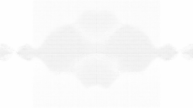 Minimal Abstract Presentation Background with Slow Moir&eacute; Pattern Interference and Optical Illusion