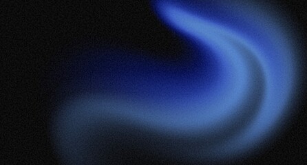 blue Light trail vibrant abstract line neon wave glowing and on black background Ideal for digital art, wallpapers, or futuristic designs.