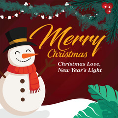 Gradient background for christmas season celebration