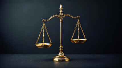 傾いている天秤