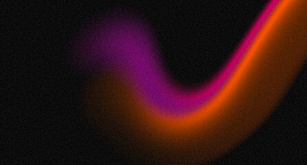 Light trail vibrant abstract line neon wave glowing and on black background Ideal for digital art, wallpapers, or futuristic designs.