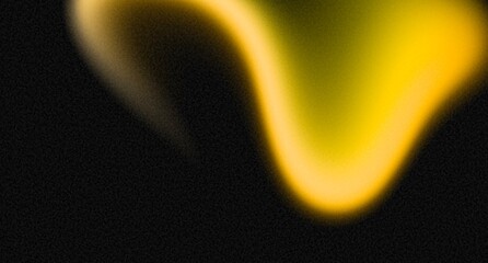 Yellow Light trail vibrant abstract line neon wave glowing and on black background Ideal for digital art, wallpapers, or futuristic designs.