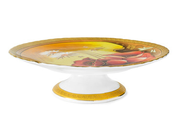 Ceramic dish isolated