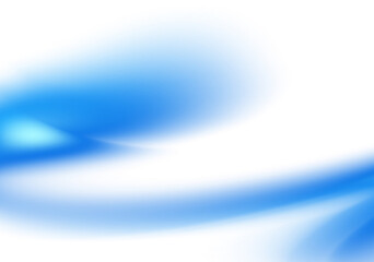 Soft blue blur gradient horizontal wave texture isolated