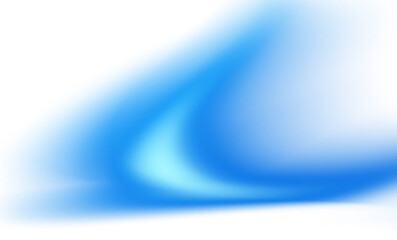 Wide blue blur gradient flow wave texture isolated