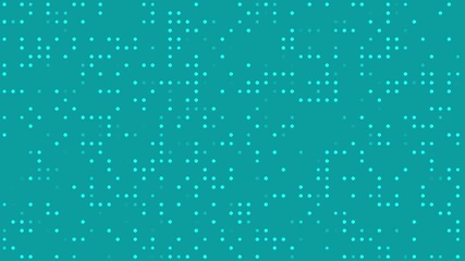 Abstract backgrounds teal and cyan colored dots - Powered by Adobe