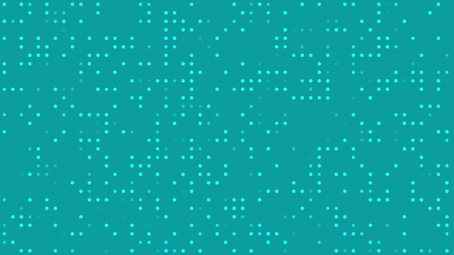 Abstract backgrounds teal and cyan colored dots
