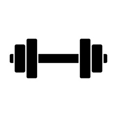 Dumbbell icon vector for graphic design, logo, web site, social media, mobile app, ui illustration